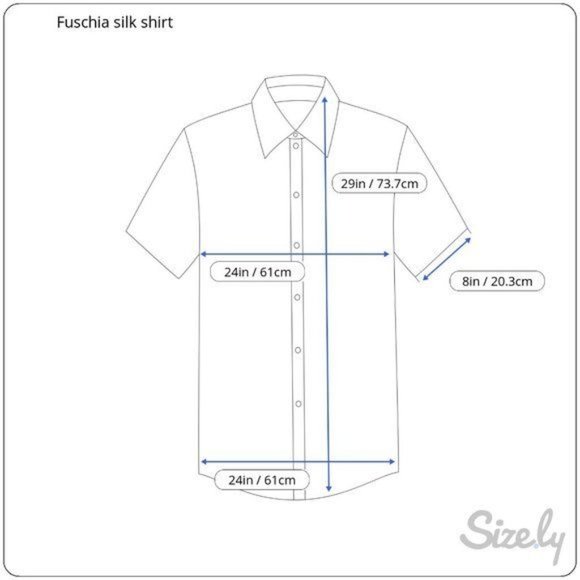 Aureus Maroon Silk Short Sleeve Button Down Shirt - Picture 5 of 5